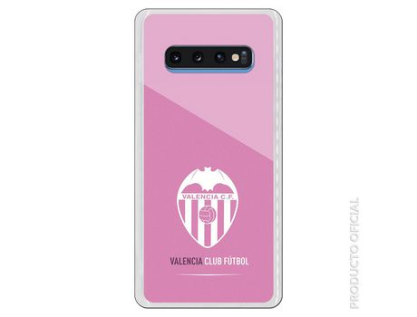 Funda Oficial Valencia Escudo Rosa para Samsung Galaxy S10 Plus