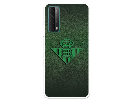 Funda para Huawei P Smart 2021 del Betis Escudo Verde Fondo trama - Licencia Oficial