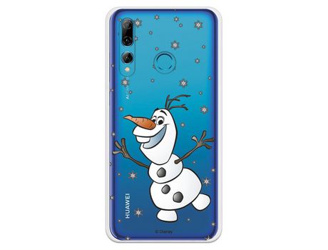 Funda para Huawei P Smart Plus 2019 Oficial de Disney Olaf Transparente - Frozen