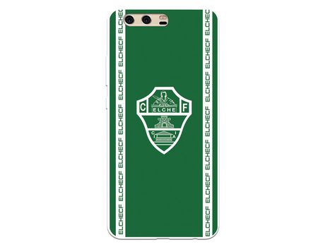 Funda para Huawei P10 del Elche CF Escudo Fondo Verde - Licencia Oficial Elche CF