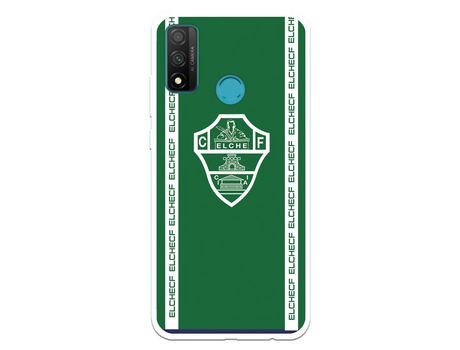 Funda para Huawei P Smart 2020 del Elche CF Escudo Fondo Verde - Licencia Oficial Elche CF