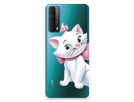 Funda para Huawei P Smart 2021 Oficial de Disney Marie Silueta - Los Aristogatos