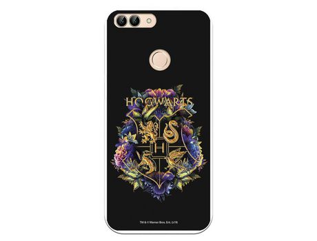 Funda para Huawei P Smart Oficial de Harry Potter Hogwarts Floral - Harry Potter