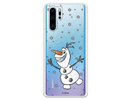 Funda para Huawei P30 Pro Oficial de Disney Olaf Transparente - Frozen