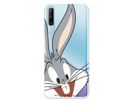 Funda para Huawei P Smart Pro Oficial de Warner Bros Bugs Bunny Silueta Transparente - Looney Tunes