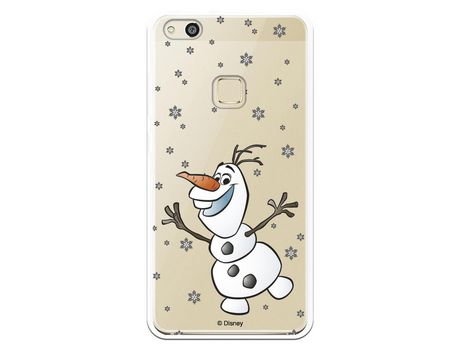 Funda para Huawei P10 Lite Oficial de Disney Olaf Transparente - Frozen