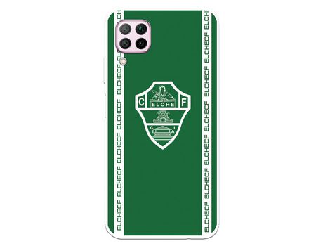 Funda para Huawei P40 Lite del Elche CF Escudo Fondo Verde - Licencia Oficial Elche CF