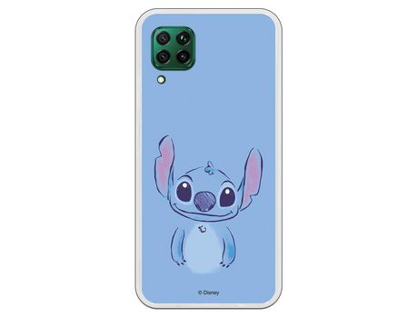 Funda para Huawei P40 Lite Oficial de Disney Stitch azul - Lilo & Stitch