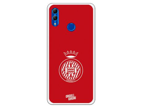 Funda Oficial Girona FC Escudo Equi roja para Huawei P Smart 2019