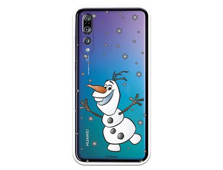 Funda para Huawei P20 Pro Oficial de Disney Olaf Transparente - Frozen