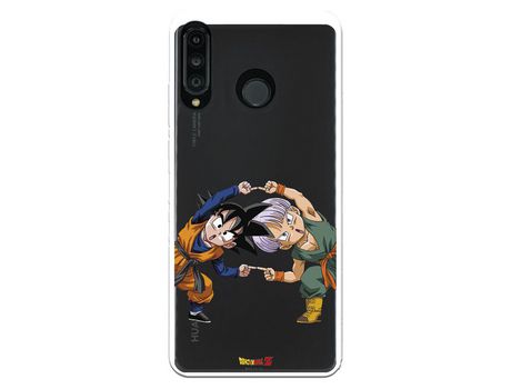 Funda para Huawei P30 Lite Oficial de Dragon Ball Goten y Trunks Fusión