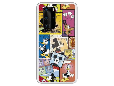 Funda para Huawei P40 Oficial de Disney Mickey Comic - Clásicos Disney