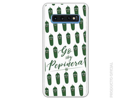 Funda Oficial Leganés yo soy pepinera blanca para Samsung Galaxy S10