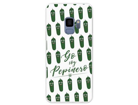 Funda Oficial Leganés yo soy pepinero blanca Samsung Galaxy S9