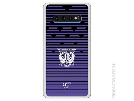 Funda Oficial Leganés Morada escudo blanco SS18 para Samsung Galaxy S10 Plus