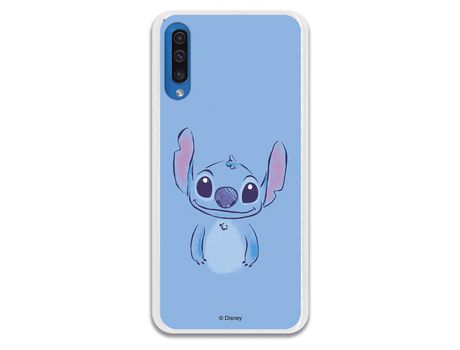 Funda Oficial Lilo y Stitch azul para Samsung Galaxy A50