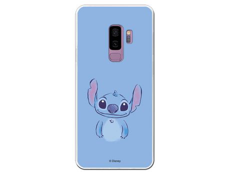 Funda Oficial Lilo y Stitch azul Samsung Galaxy S9 Plus