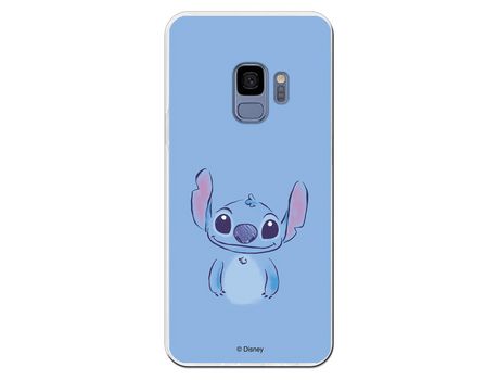 Funda Oficial Lilo y Stitch azul Samsung Galaxy S9