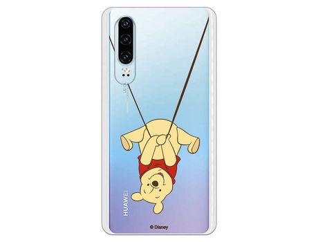 Funda para Huawei P30 Oficial de Disney Winnie Columpio - Winnie The Pooh