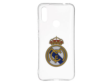 Funda Oficial Real Madrid Escudo Transparente para Xiaomi Redmi 7