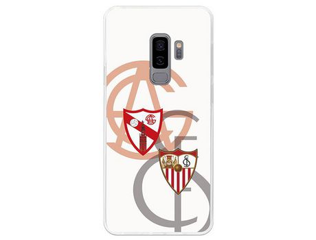 Funda Oficial Sevilha Escudos Passado e Presente para Samsung Galaxy S9 Plus