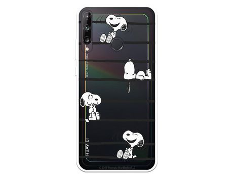 Funda para Huawei P40 Lite E Oficial de Peanuts Snoopy rayas - Snoopy