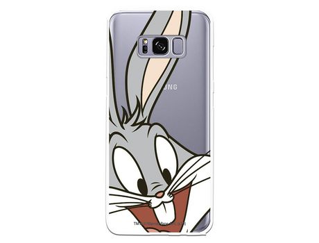 Funda Oficial Warner Bros Bugs Bunny Transparente para Samsung Galaxy S8 - Looney Tunes