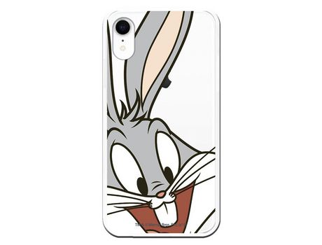Funda Oficial Warner Bros Bugs Bunny Transparente para iPhone XR - Looney Tunes