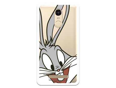 Funda Oficial Warner Bros Bugs Bunny Transparente para Xiaomi Redmi Note 3 - Looney Tunes