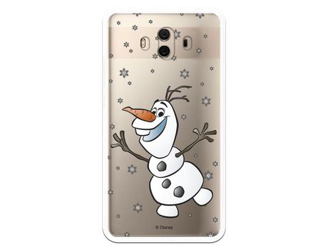 Funda para Huawei Mate 10 Oficial de Disney Olaf Transparente - Frozen