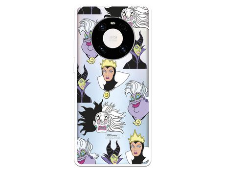 Funda para Huawei Mate 40 Pro Oficial de Disney Villanas Patrón
