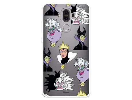 Funda para Huawei Mate 9 Oficial de Disney Villanas Patrón