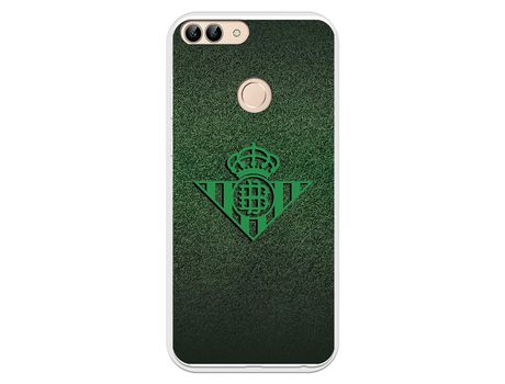 Funda para Huawei P Smart del Betis Escudo Verde Fondo trama - Licencia Oficial