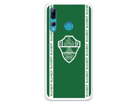 Funda para Huawei P Smart Plus 2019 del Elche CF Escudo Fondo Verde - Licencia Oficial Elche CF