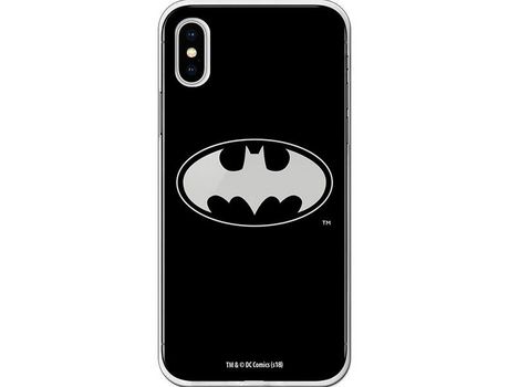 Funda Oficial Batman Transparente iPhone X