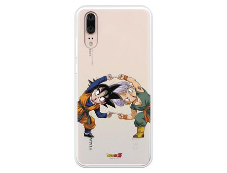Funda para Huawei P20 Oficial de Dragon Ball Goten y Trunks Fusión