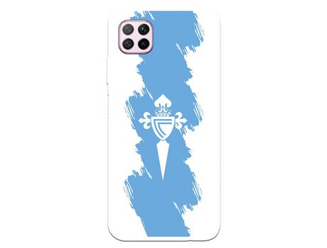 Funda para Huawei P40 Lite del Celta Escudo Trazo azul - Licencia Oficial RC Celta