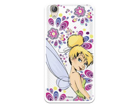 Funda Oficial Disney Campanilla Flores Transparente para Huawei Y6 II - Peter Pan
