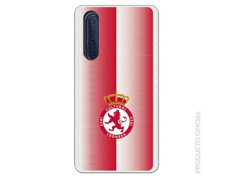 Funda Oficial Cultural y Deportiva Leonesa Escudo Trama bicolor para Huawei P30