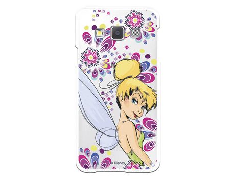 Funda Oficial Disney Campanilla Flores Transparente para Samsung Galaxy A3 - Peter Pan