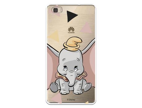 Funda Oficial Disney Dumbo silueta transparente para Huawei P8 Lite