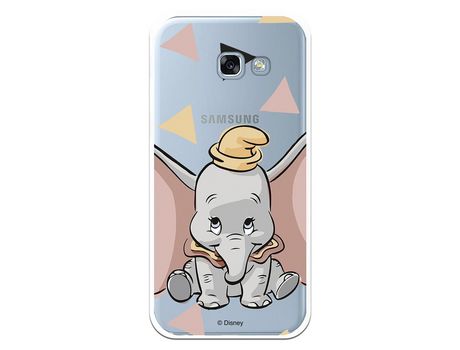 Funda Oficial Disney Dumbo silueta transparente para Samsung Galaxy A5 2017