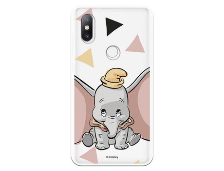 Funda Oficial Disney Dumbo silueta transparente para Xiaomi Mi Mix 2S