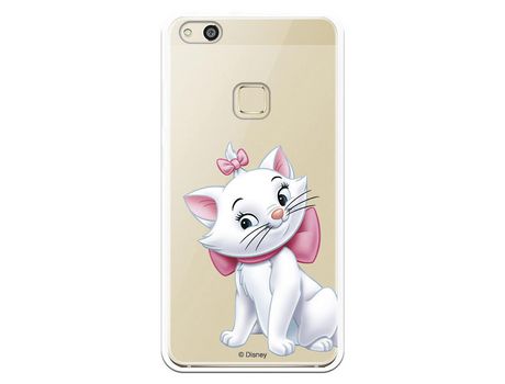 Funda Oficial Disney Marie Silueta transparente para Huawei P10 Lite - Los Aristogatos