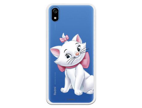 Funda Oficial Disney Marie Silueta transparente para Xiaomi Redmi 7A - Los Aristogatos