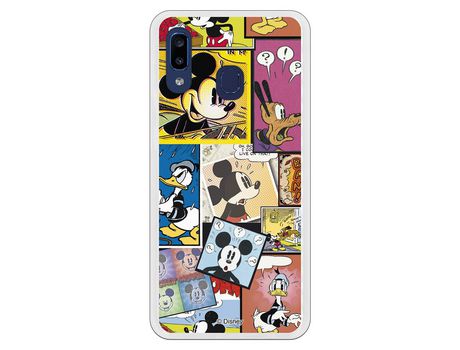 Funda Oficial Disney Mickey Comic para Samsung Galaxy A20e