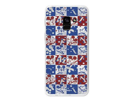 Funda Oficial Disney Mickey, American Samsung Galaxy A5 2018