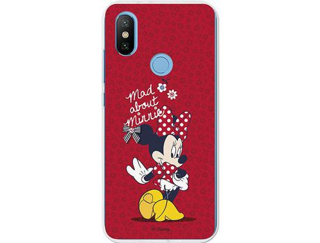 Funda Oficial Disney Minnie, Mad about Minnie Xiaomi Mi A2