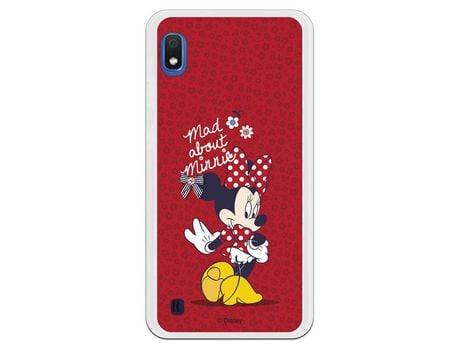 Funda Oficial Disney Minnie Mad about Minnie para Samsung Galaxy A10