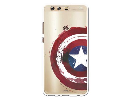 Funda Oficial Escudo Capitan America para Huawei P10 Plus